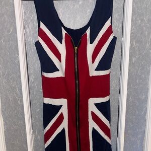 Bold Union Flag Mini Dress